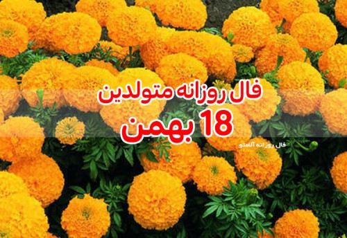 فال روزانه 18 بهمن 99