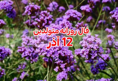 فال روزانه 12 آذر 99