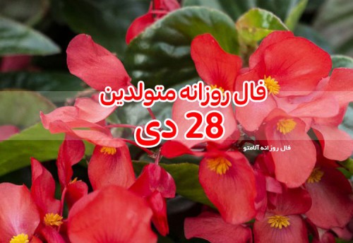 فال روزانه 28 دی 99