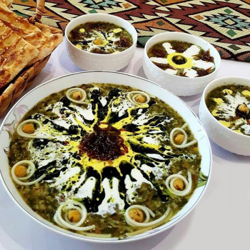 طرز تهیه آش رشته مجلسی خوشمزه و جاافتاده با طعم بسیار عالی