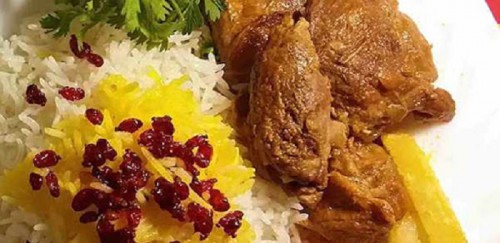 طرز تهیه چلو گوشت خوشمزه و زعفرانی با گوشت گردن به سبک اصیل ایرانی