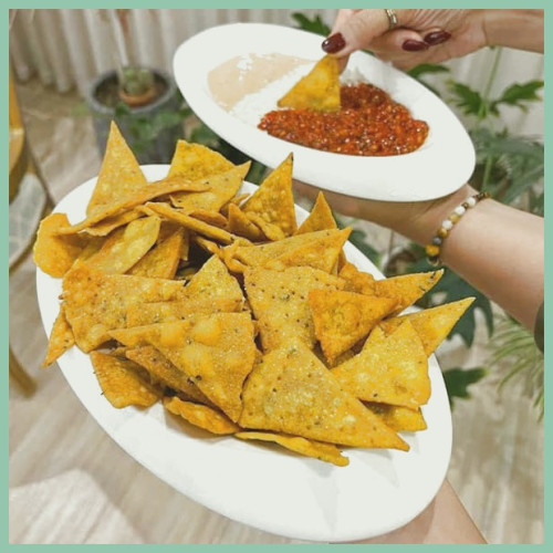 نکات و دستور پخت چیپس ذرت ساده به روش خانگی و با طعم بسیار عالی