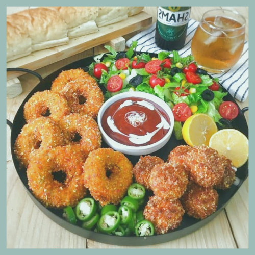 نکات و دستور پخت دونات مرغ به روش رستورانی و با طعم بسیار عالی