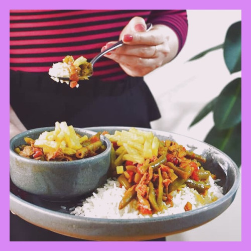نکات و دستور پخت خورش لوبیا سبز گیاهی ساده با طعم بسیار عالی