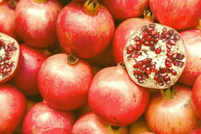 درمان کم خونی با انار انار برای درمان کم خونی