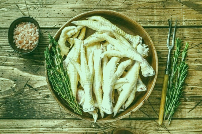 پای مرغ برای فشار