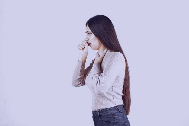 گلو درد و سرفه مداوم