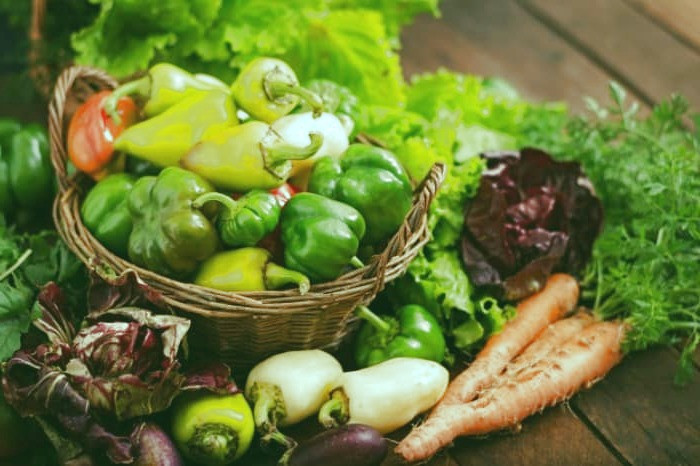 سبزیجات خوش رنگ