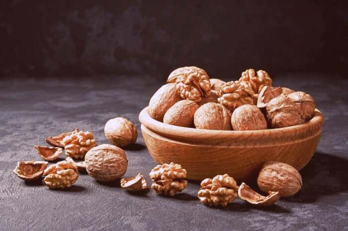 لاغری با گردو