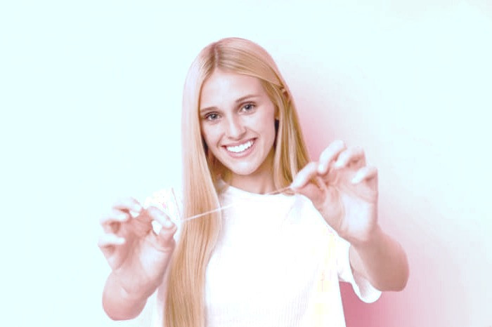 استفاده نادرست از نخ دندان اندازه نخ دندان