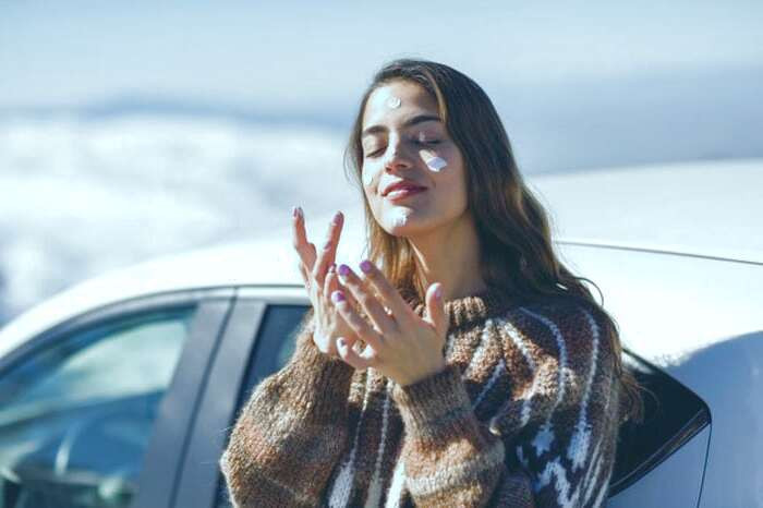 ضدآفتاب در زمستان