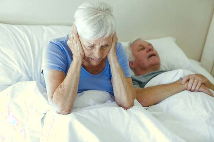 خروپف در سن بالا