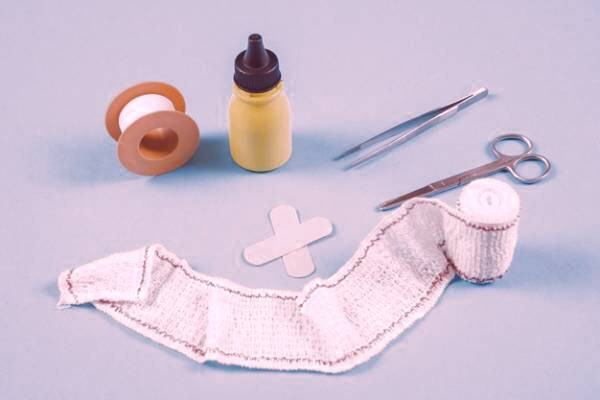 درمان زخم باز عفونی