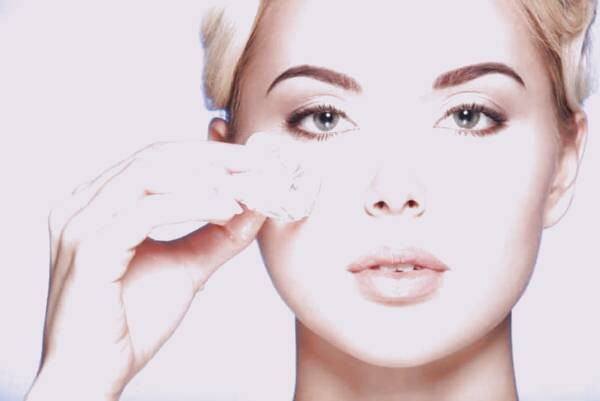 یخ برای صورت