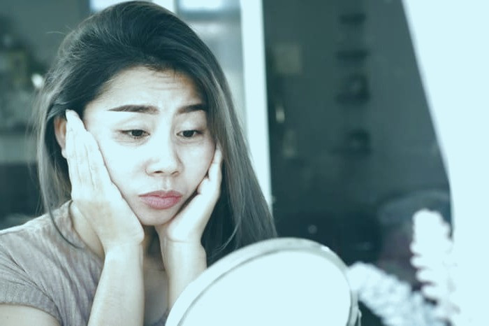 چروک شدن پوست