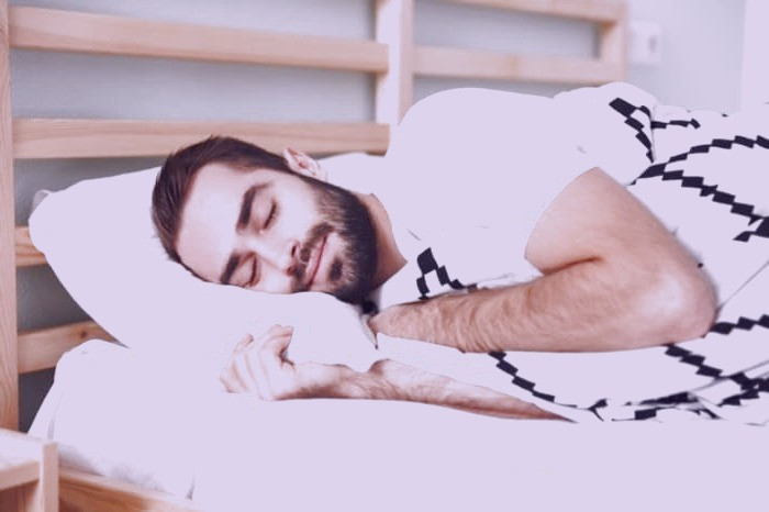 به پهلو خوابیدن