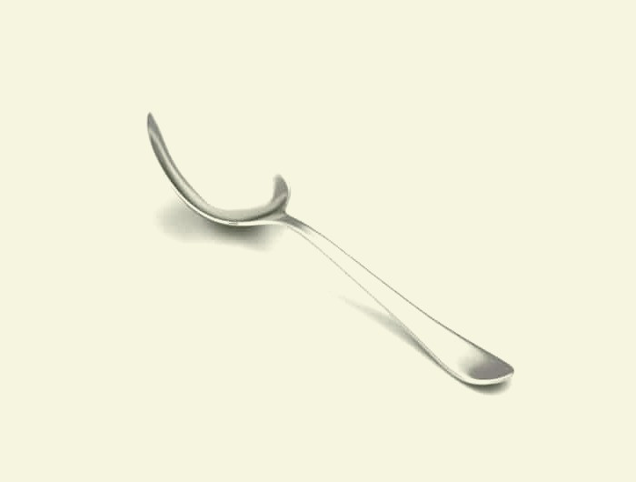 قاشق یخ برای چشم