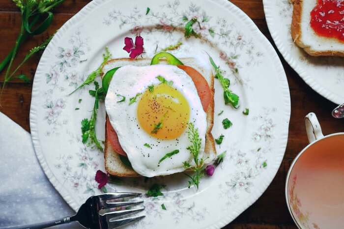 هضم تخم مرغ