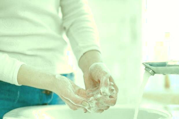 شستن دست ها 