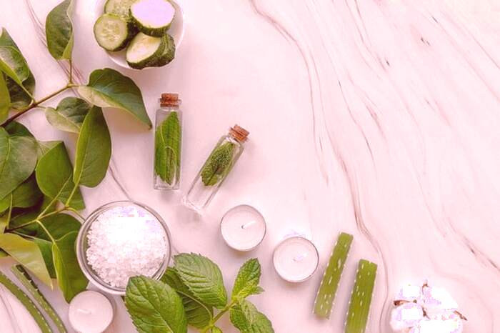 ماسک خیار و نعناع