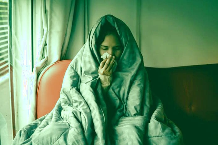 سرماخوردگی با جوش شیرین