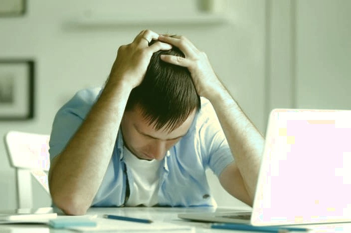 خستگی و ناراحتی