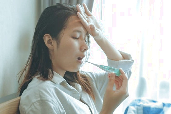 افزایش دمای بدن 