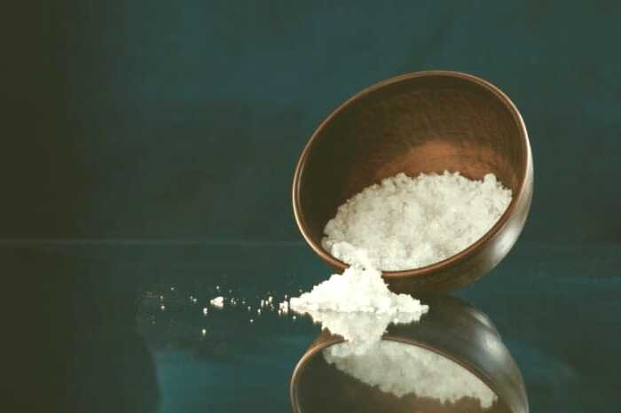 نمک برای آبله مرغان