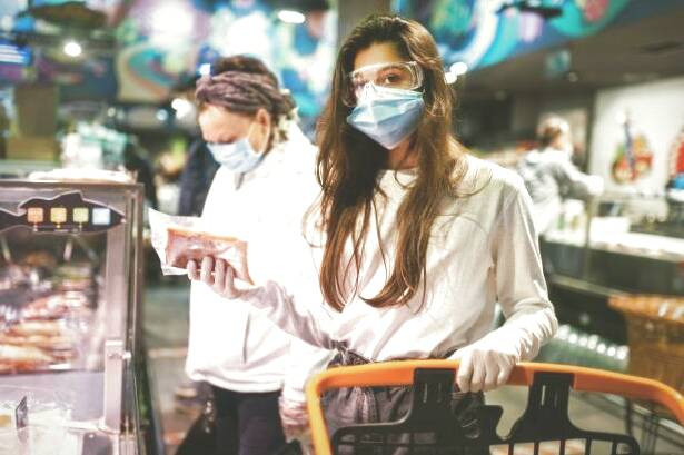 کرونا در فروشگاه