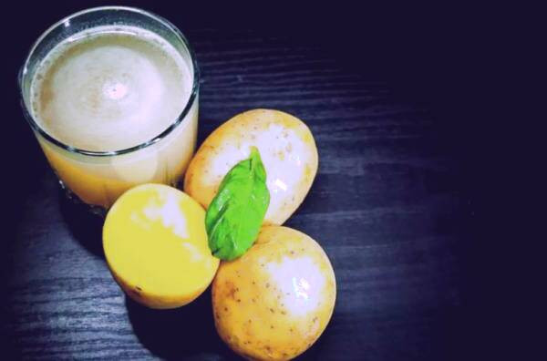 عدس و آب سیب زمینی