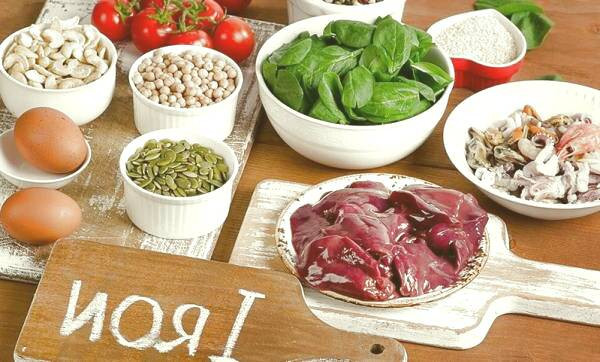 آهن برای بدن 