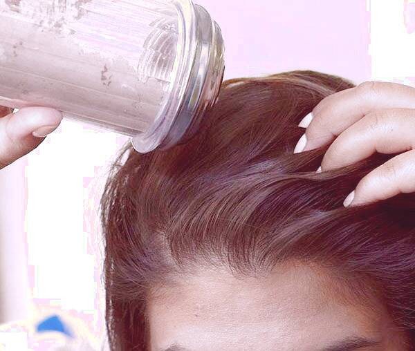 شامپو خشک خانگی