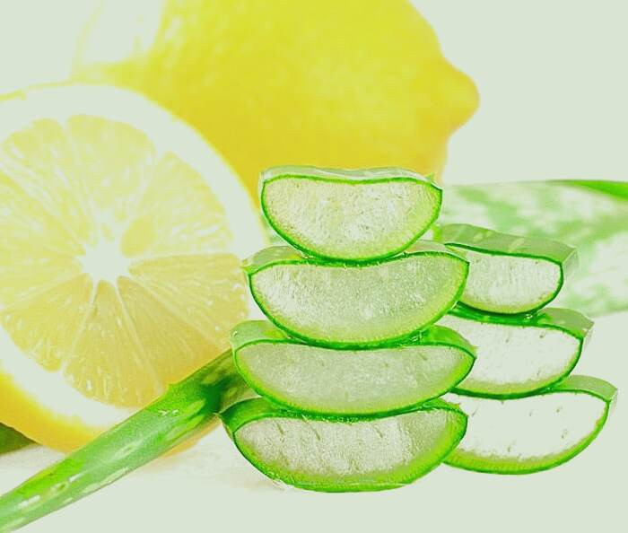 آلوئه ورا و لیمو