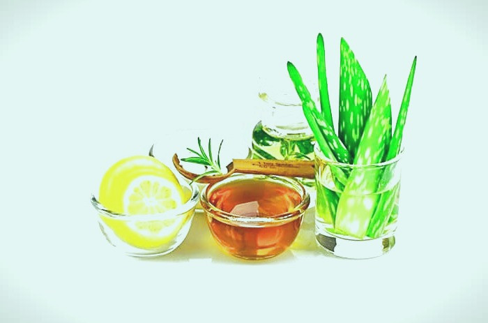 دارچین و آلوئه ورا