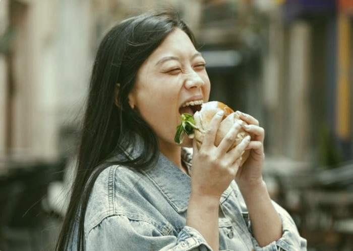 غذا خوردن آرام