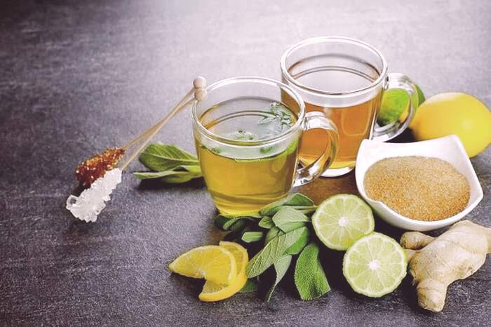 دمنوش های مفید برای ماه رمضان چای لیمو