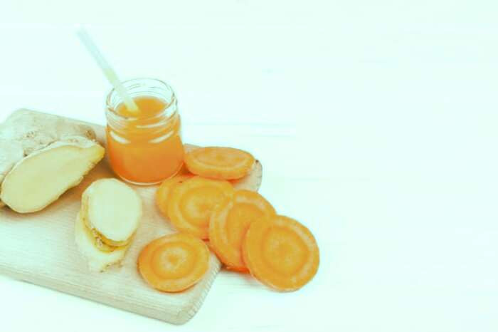 درمان تب با آب هویج