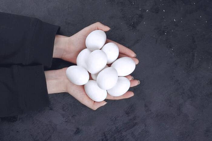 ماسک موی طبیعی ماسک تخم مرغ
