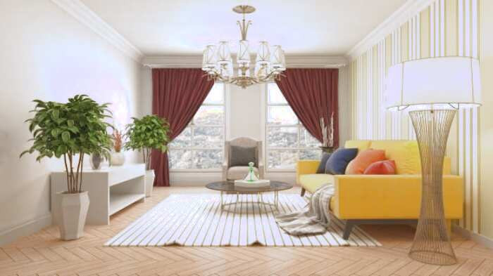 رنگ های روشن در منزل