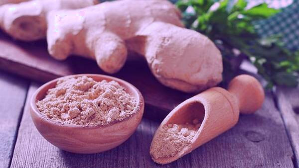 زنجبیل برای کبودی