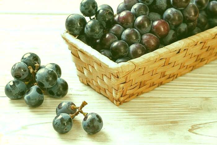 انگور برای یبوست