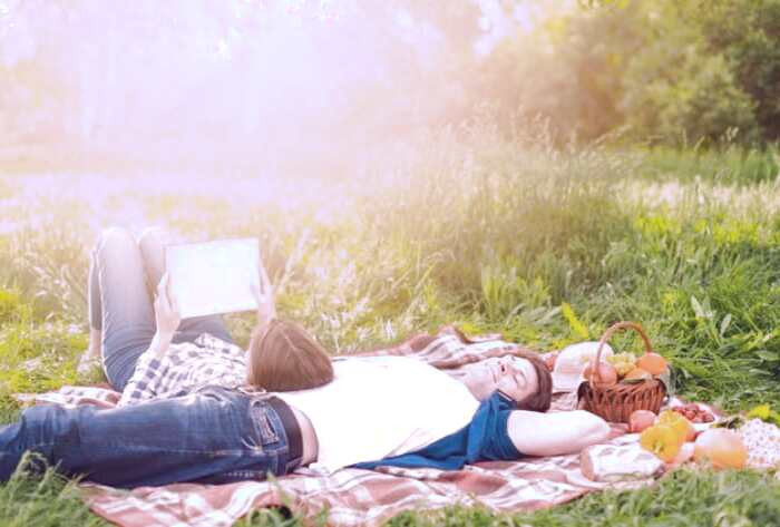 خواب با آرامش خوابیدن در هوای آزاد