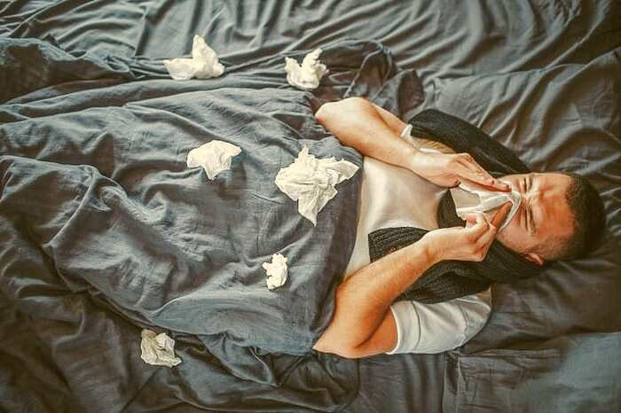 درمان سرماخوردگی در یک روز 