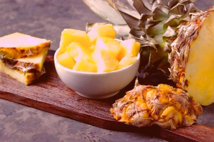 خوردن آناناس