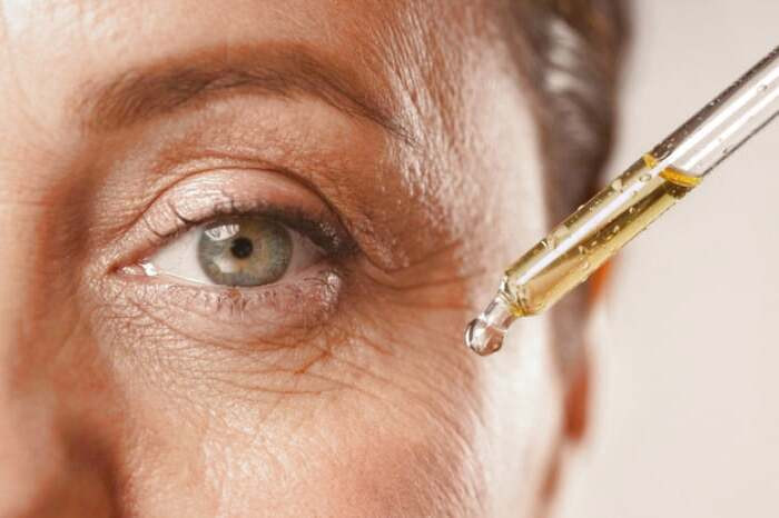 چین و چروک صورت 