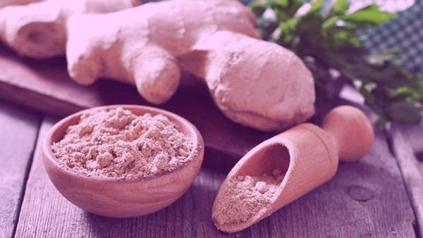 زنجبیل برای کبودی