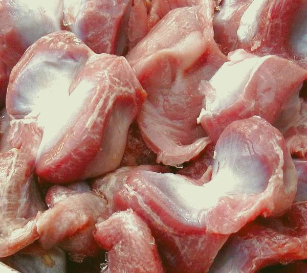 عوارض سنگدان مرغ