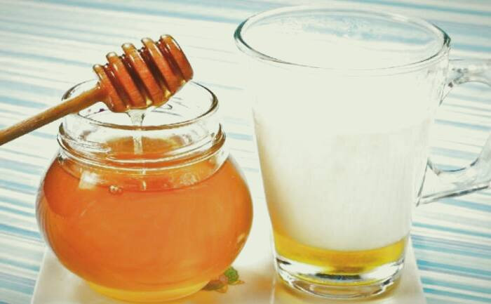 سم شیر و عسل داغ