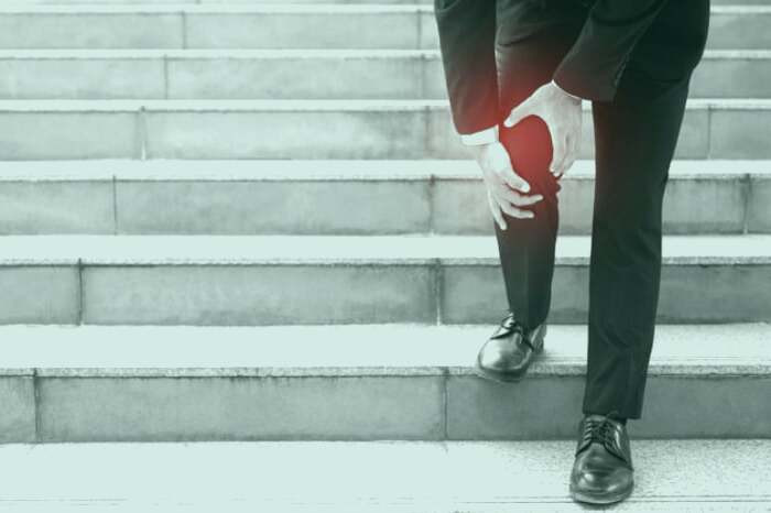 تسکین درد زانو