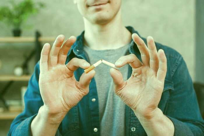 چاقی ترک سیگار